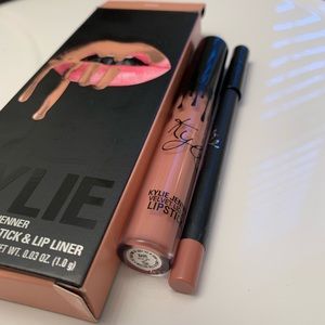 100% auth-NIB KylieCosmetics “Bare” velvet lip kit